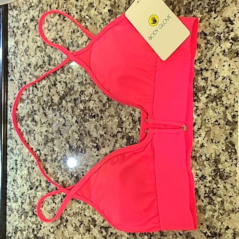 Body Glove Vivienne Bikini Top. Diva color. Woman's Size Small.